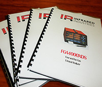 Operator's Manuals for Infrared Technology Products